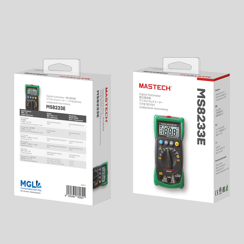 Мультиметр универсальный MS8233E MASTECH 13-2013