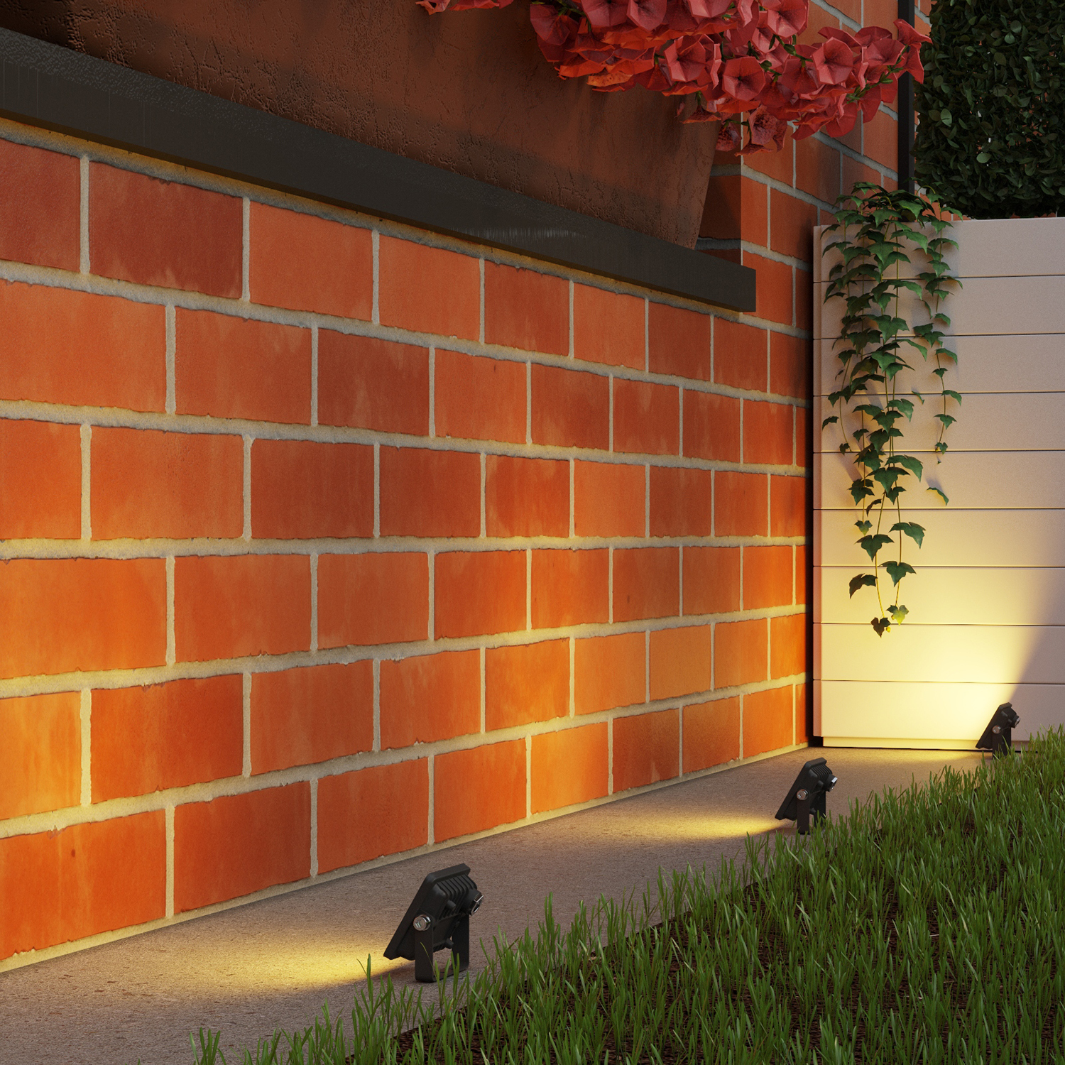 Прожектор светодиодный ДО 10 Вт 890 лм 3000К AC 220В Черный IP65 76х93х28мм Elementary G2 Gauss GAUSS 613527110