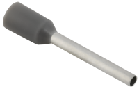 Наконечник НШВИ 0,75-12 серый (20шт/упак) IEK UGN11-C75-012-020