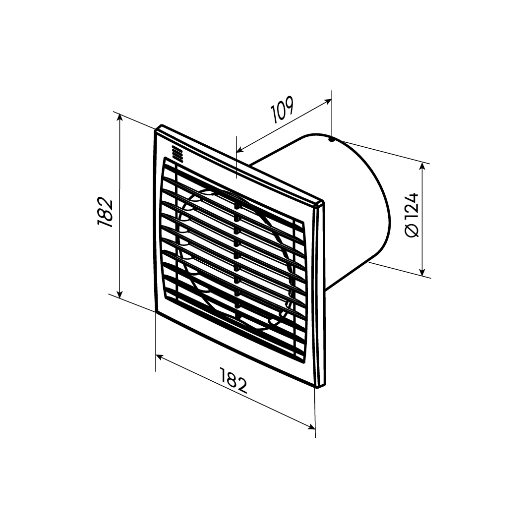 Вентилятор осевой 125 STILL ZERNBERG 10223071 00-022307  