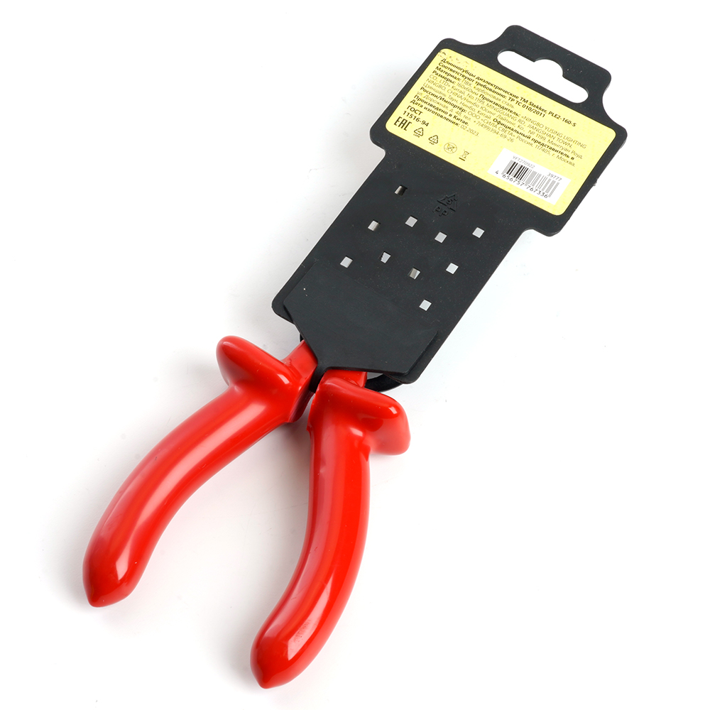 Длинногубцы диэлектрические 160мм STEKKER PLE2-160-S 39777