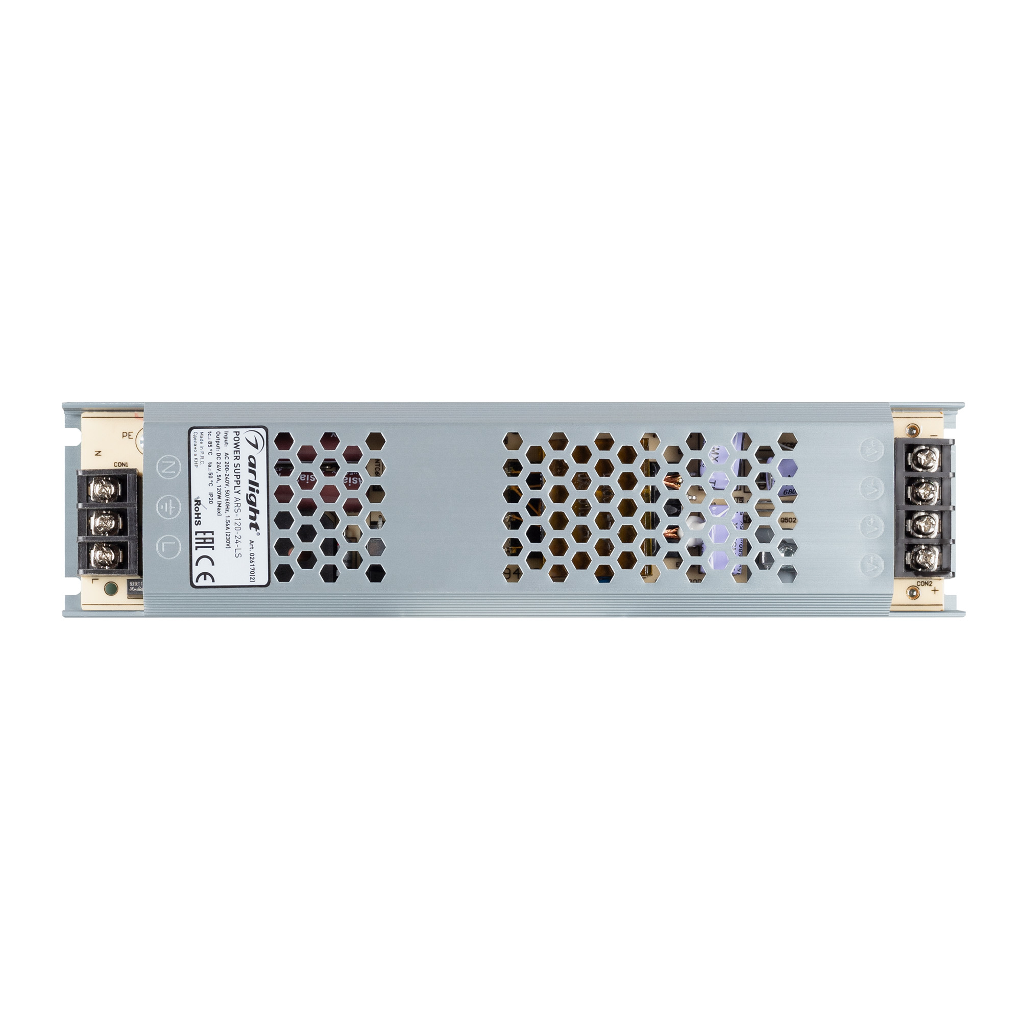 Блок питания ARV-DR150-24 (24V, 6.25A, 150W) (, IP20 DIN-рейка) Arlight 035700