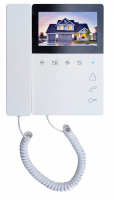 Монитор домофона цветной с диагональю 4.3'' Tantos Elly-S с трубкой 00-00096565