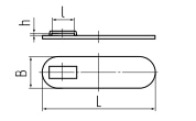 Бирка кабельная МБ 50х25 (100шт) КВТ 53747