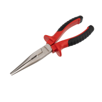 Тонкогубцы 200 мм никелированные, двухкомпонентные рукоятки, REXANT 12-4618