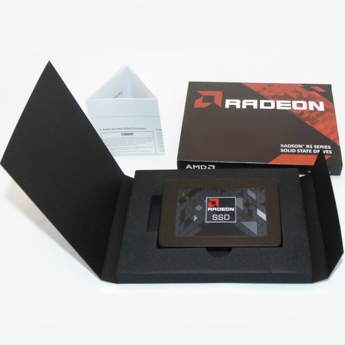 Накопитель SSD 2.5'' 240 ГБ, AMD Radeon R5 R5SL240G, 3D TLC, 528/448 Мб/с 55144
