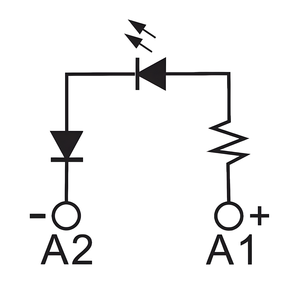 Модуль индикации, LED зелёный, 6-24V AC/DC DKC IMD-L1G
