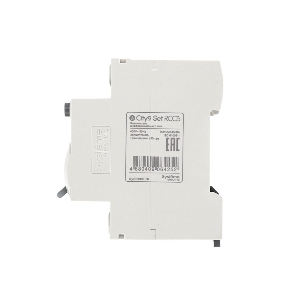 Выключатель дифференциального тока (ВДТ) 40А 4P 30мА Тип-AC 400В City9 Set Systeme Electric C9R36440