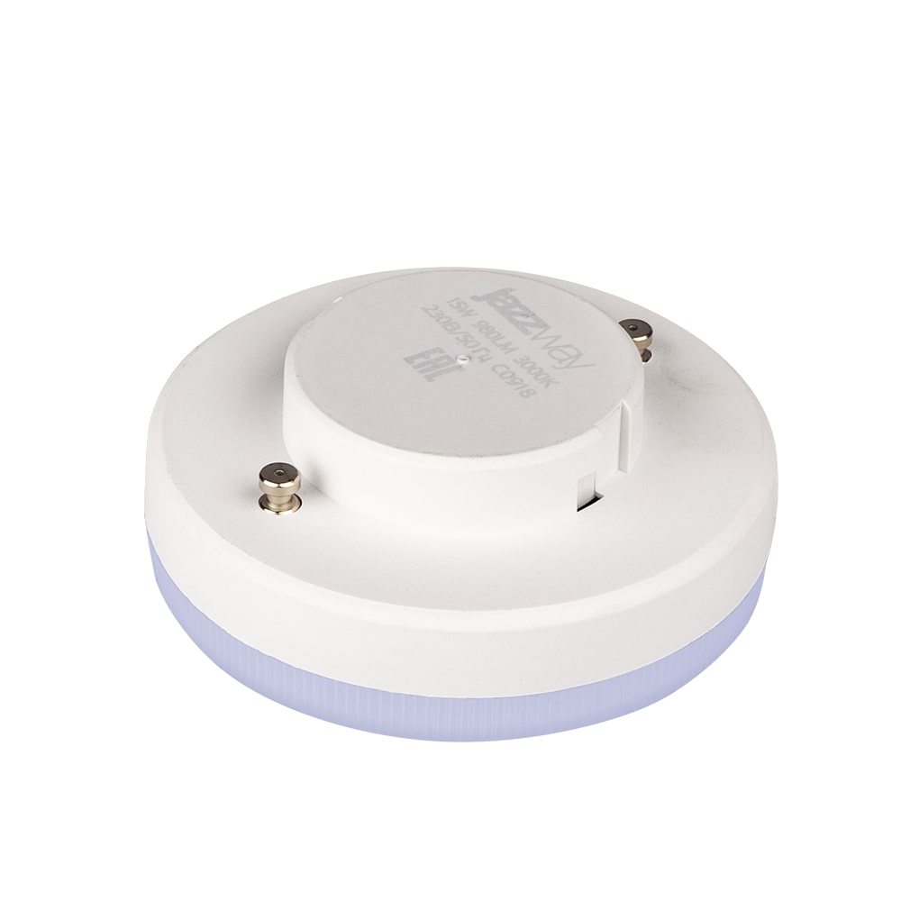 Лампа светодиодная LED 15вт GX53 белый таблетка JazzWay 5032934