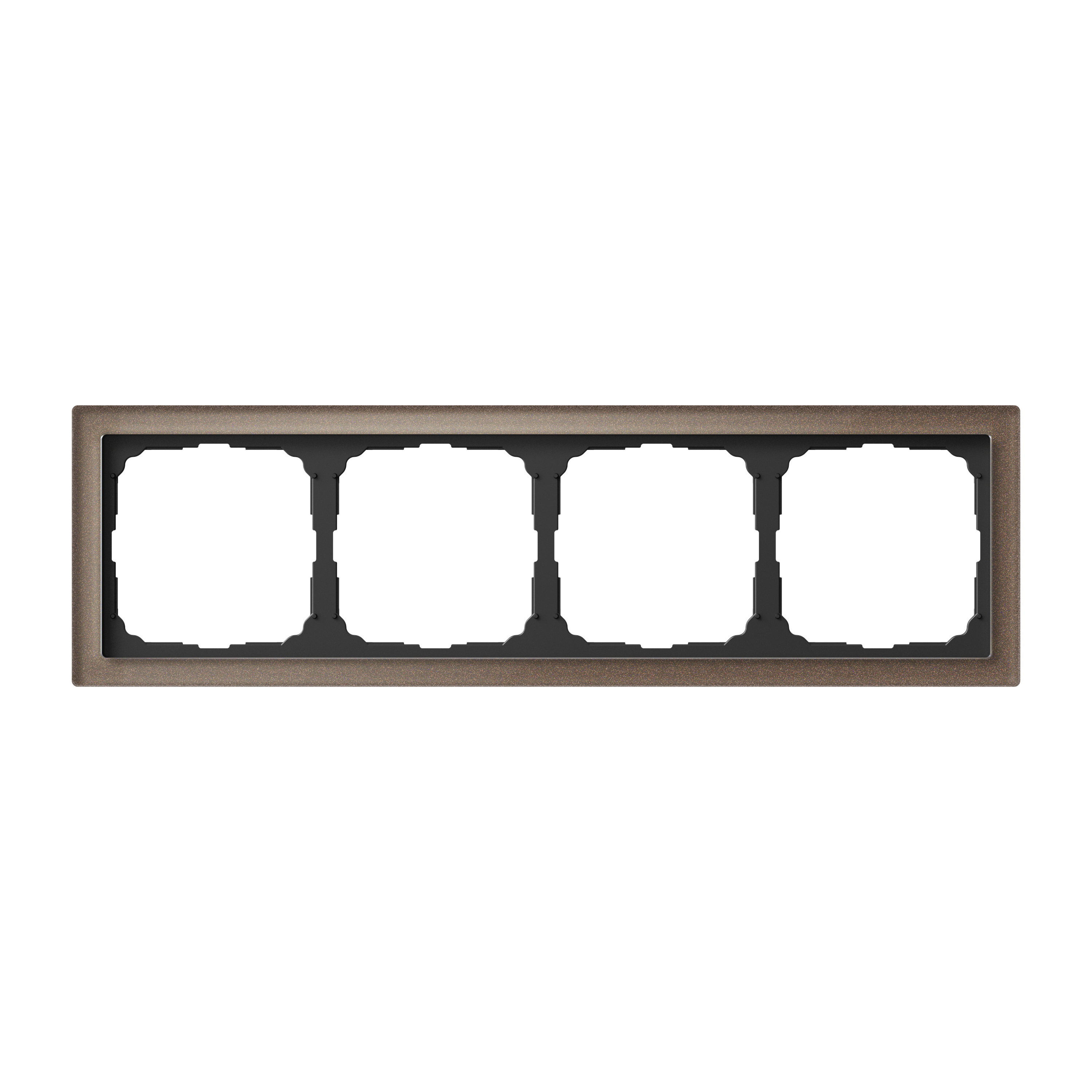 ARTGALLERY PURE 4-постовая РАМКА, ОРГАНИЧЕСКОЕ СТЕКЛО МОККО Systeme Electric GAL320604