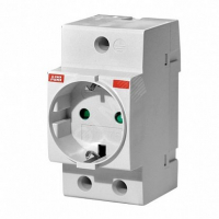 Розетка щитовая немецкий стандарт M1175 ABB 2CSM210000R0721