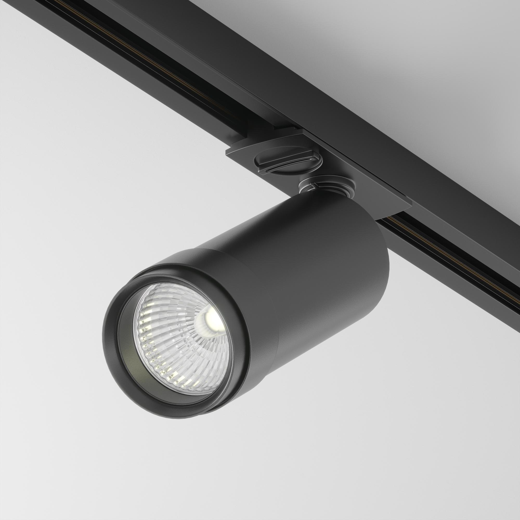 Светильник трековый Focus Led Zoom Unity 4000K 12Вт 15 град-50 град Maytoni TR021-1-124K-Z-B