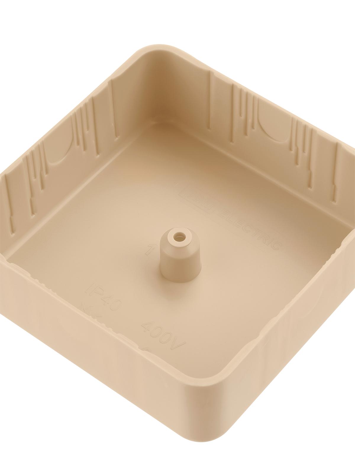 Коробка распаячная КР 75х75х28 ОП сосна IP40, инд. штрихкод TDM ELECTRIC SQ1401-0405