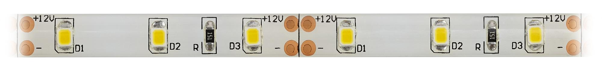 Лента светодиодная 4,8Вт/м 12В 2700К IP65 60LED/м KU-2835AD-60D-WW ЭРА Б0044109