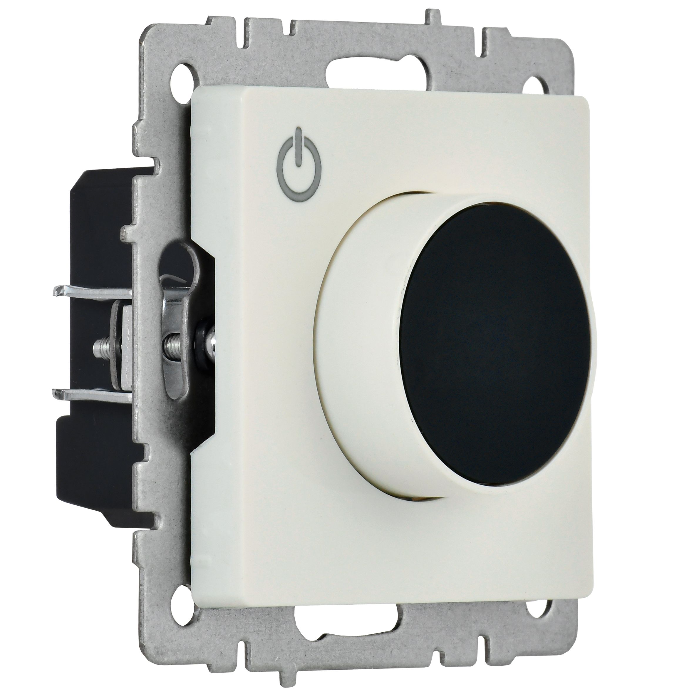 BRITE Термостат электронный с индикацией ТС10-1-БрЖ жемчуг IEK BR-RT11-K36