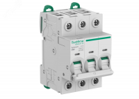 Выключатель автоматический (АВ) C 63A 3P 10kA 400В Systeme9 Systeme Electric S9F32363