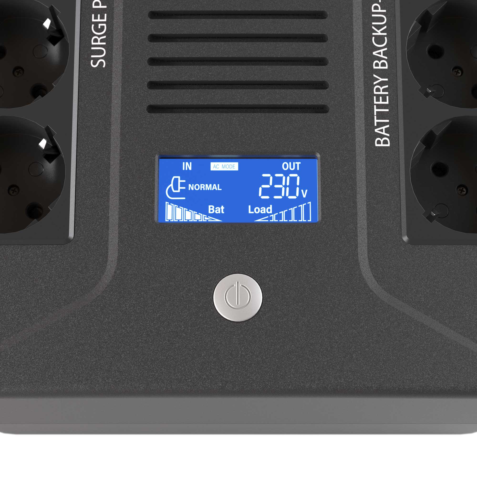Источник бесперебойного питания line-interactive, Info PDU, 1000 ВА/600 Вт, 1/1,8xSchuko,  LCD, 1x9Aч DKC INFOPDU1000LCD