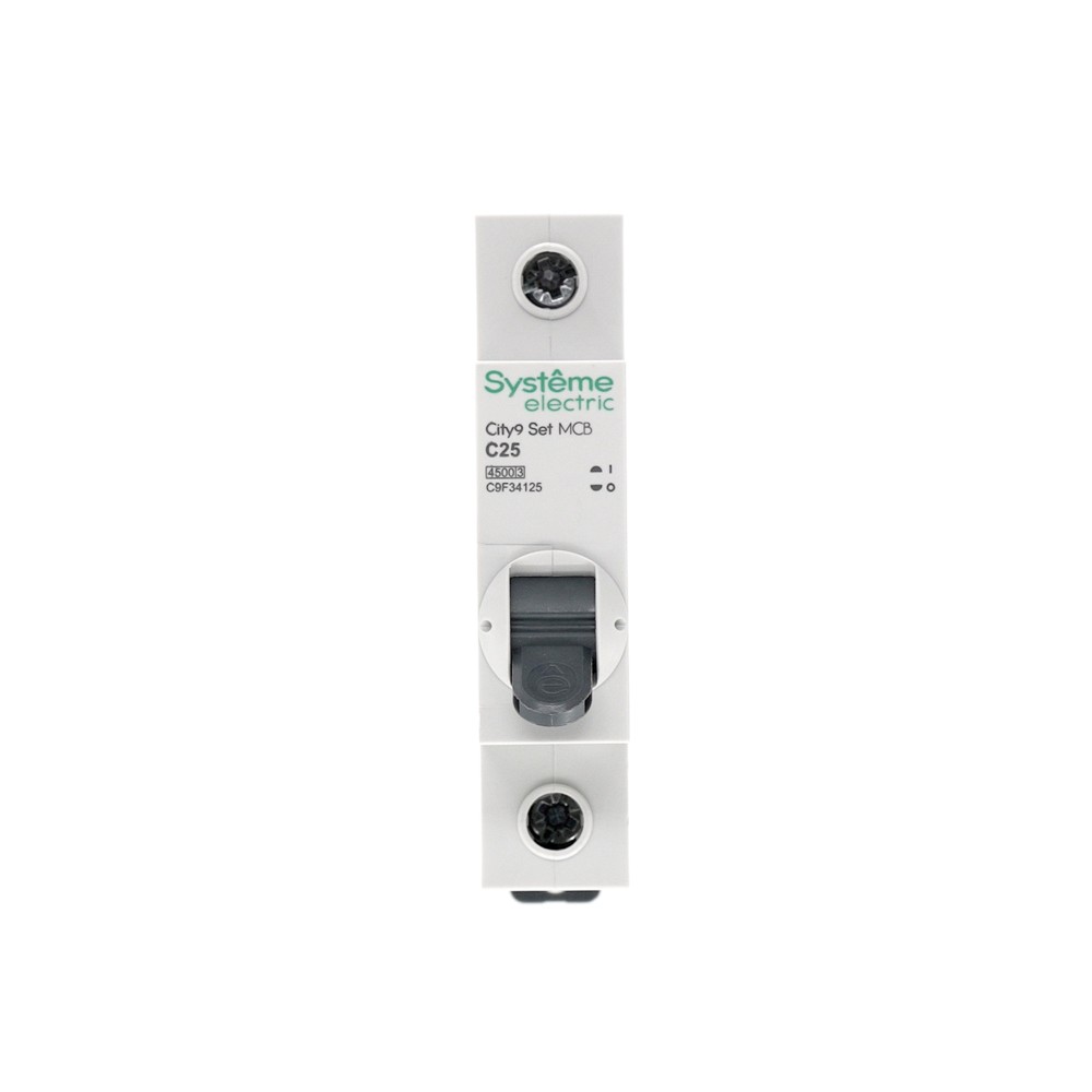 Выключатель автоматический однополюсный 25А С 4.5kA 230В City9 Set Systeme Electric C9F34125