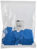 ARMAFIX Заглушка EPCX4-3 BU для колодки клеммной CP/CX4-3 синяя IEK AF-CT40-00-3-K07-004-ZGL