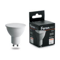 Лампа светодиодная LED 6вт 230в GU10 белый Feron.PRO FERON LB-1606 38087