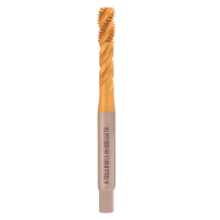 Метчик винтовой машинный М10х1,5 DIN371 6h HSSE-TiN H-Tools 513X01-C2-0100