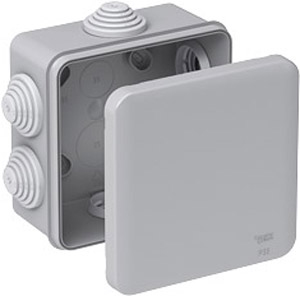 Коробка распределительная 100х100х50мм IP55 серая Systeme Electric IMT35091