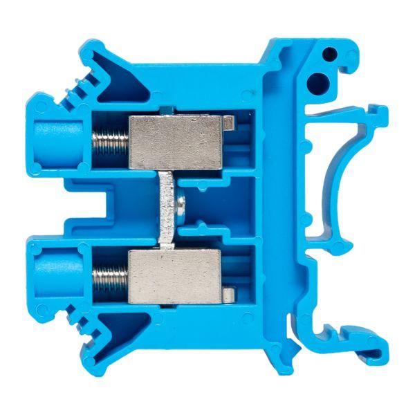 Клеммная колодка винтовая 10 UT синяя EKF scr-ut-10-b