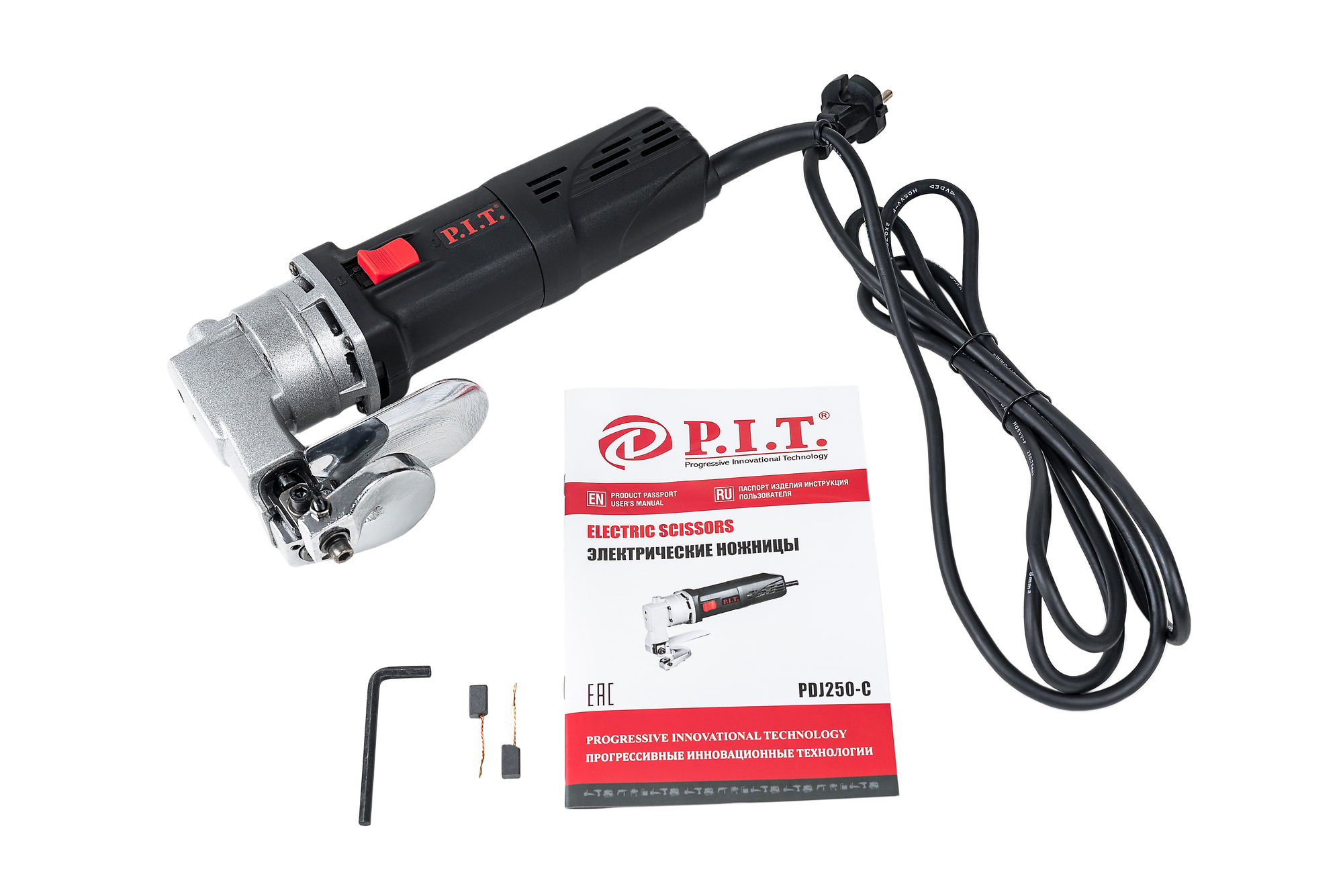 Ножницы по металлу электрические P.I.T. PDJ250-C