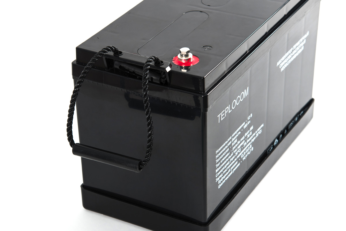 Аккумулятор TEPLOCOM 12В 100Ач Бастион 437