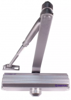 Доводчик дверной морозостойкий, усилие EN5, вес   двери до 150 кг, две регулировки Tantos TS-DC120 серебро 00-00034173