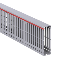 Короб перфорированный RL6 25x80 серый QUADRO DKC 01126RL