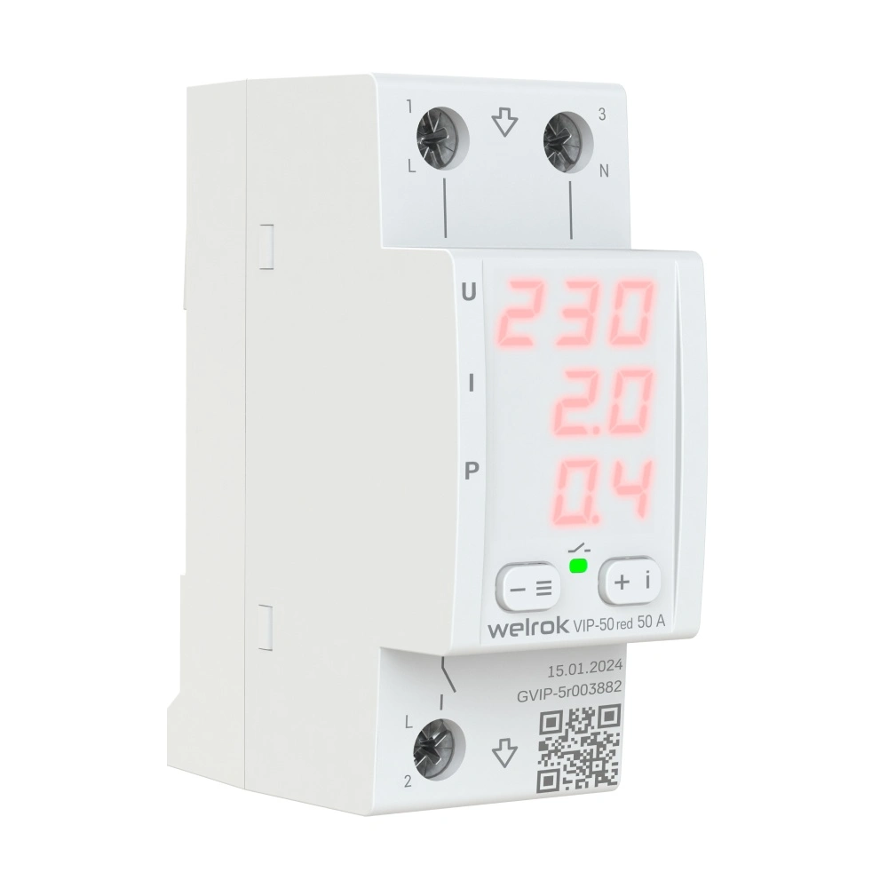 Многофункциональное реле VIP-50 red WELROK Welrok VIP-50 red 4660251140328