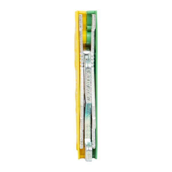 Клеммная колодка винтовая 2.5 UT земля EKF scr-ut-2,5-pe