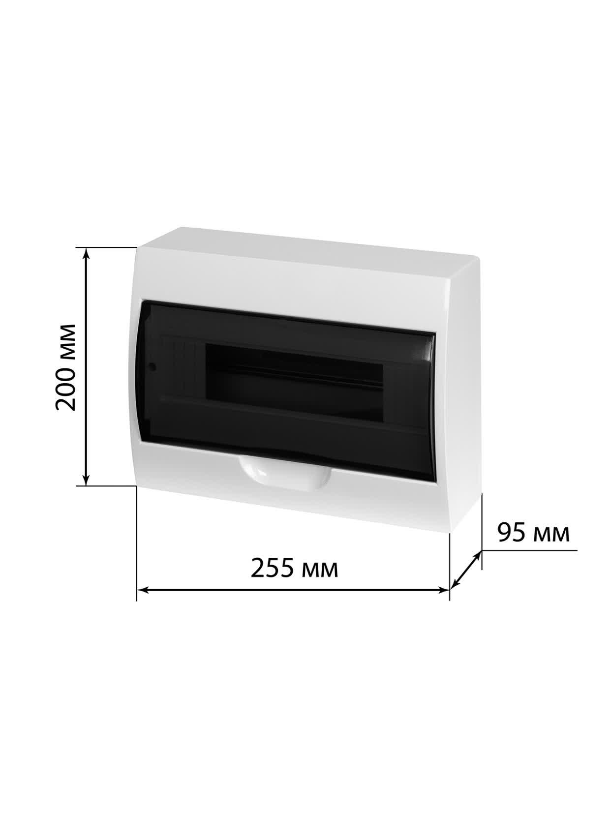 Бокс ЩРН-П-12модулей навесной пластик IP41 TDM ELECTRIC SQ0901-0004