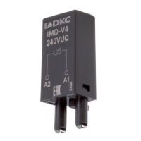 Модуль индикации и защиты, RC-цепочка, 110-240V AC/DC DKC IMD-RC3
