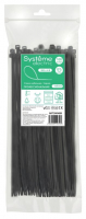 Стяжка кабельная MultiSet 300х4.8 Чёрная (100шт) Systeme Electric IMT30048B