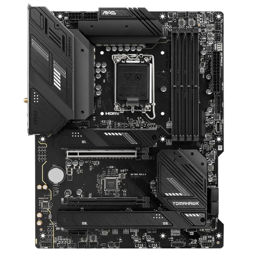 Материнская плата MAG B760 TOMAHAWK, Intel B760, ATX MSI MAG B760 TOMAHAWK WIFI 115876