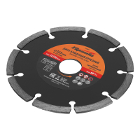 Диск алмазный отрезной сегментный, 125 х 22,2 мм, сухая резка Sparta 731075