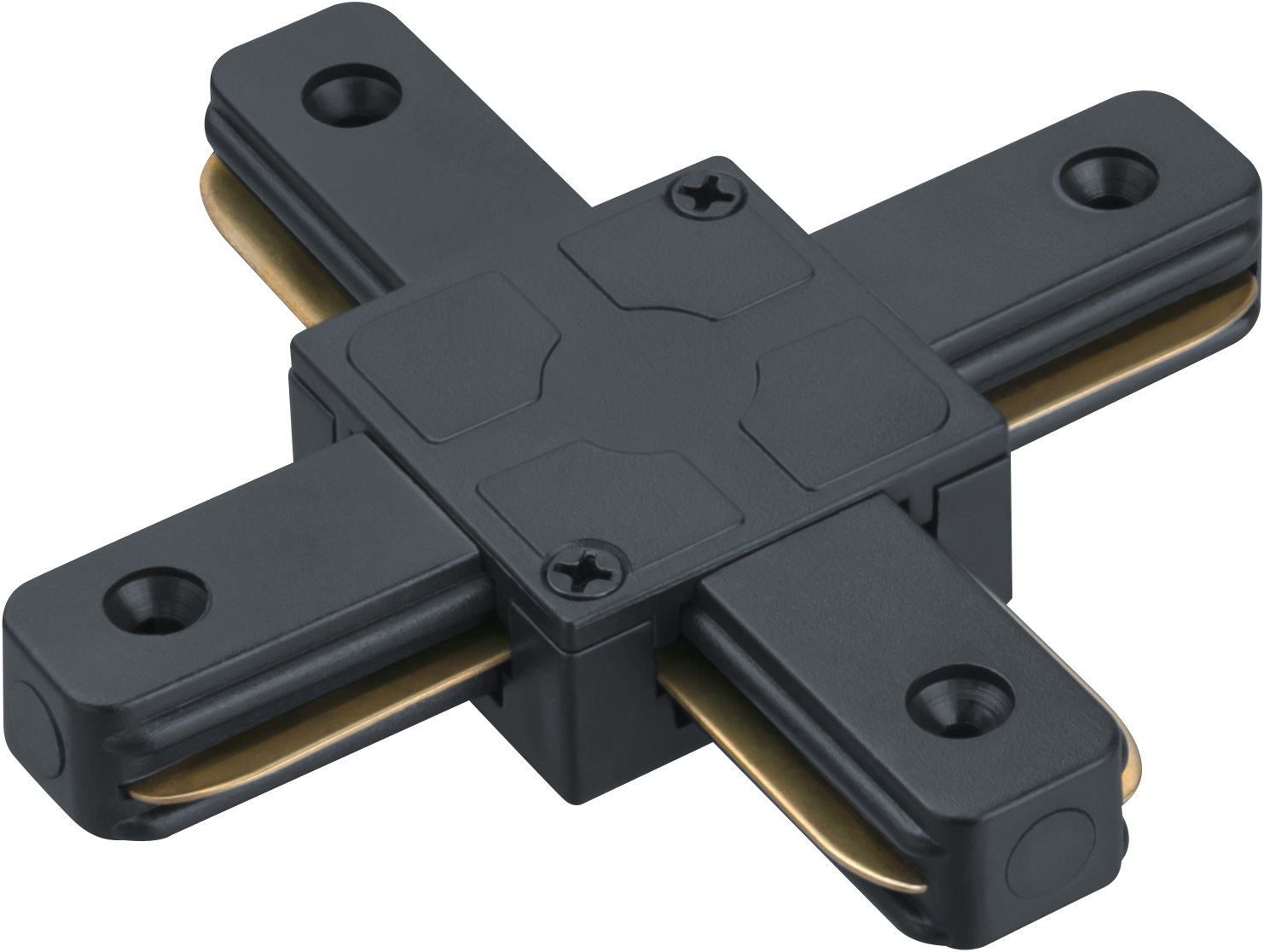 Коннектор Х-образный черный для шинопровода NLT-C-1L-AS2-BL-X Navigator Group 95619 38519