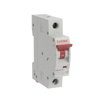 Выключатель автоматический однополюсный 50А C MD63S-1PC50 4,5кА DKC