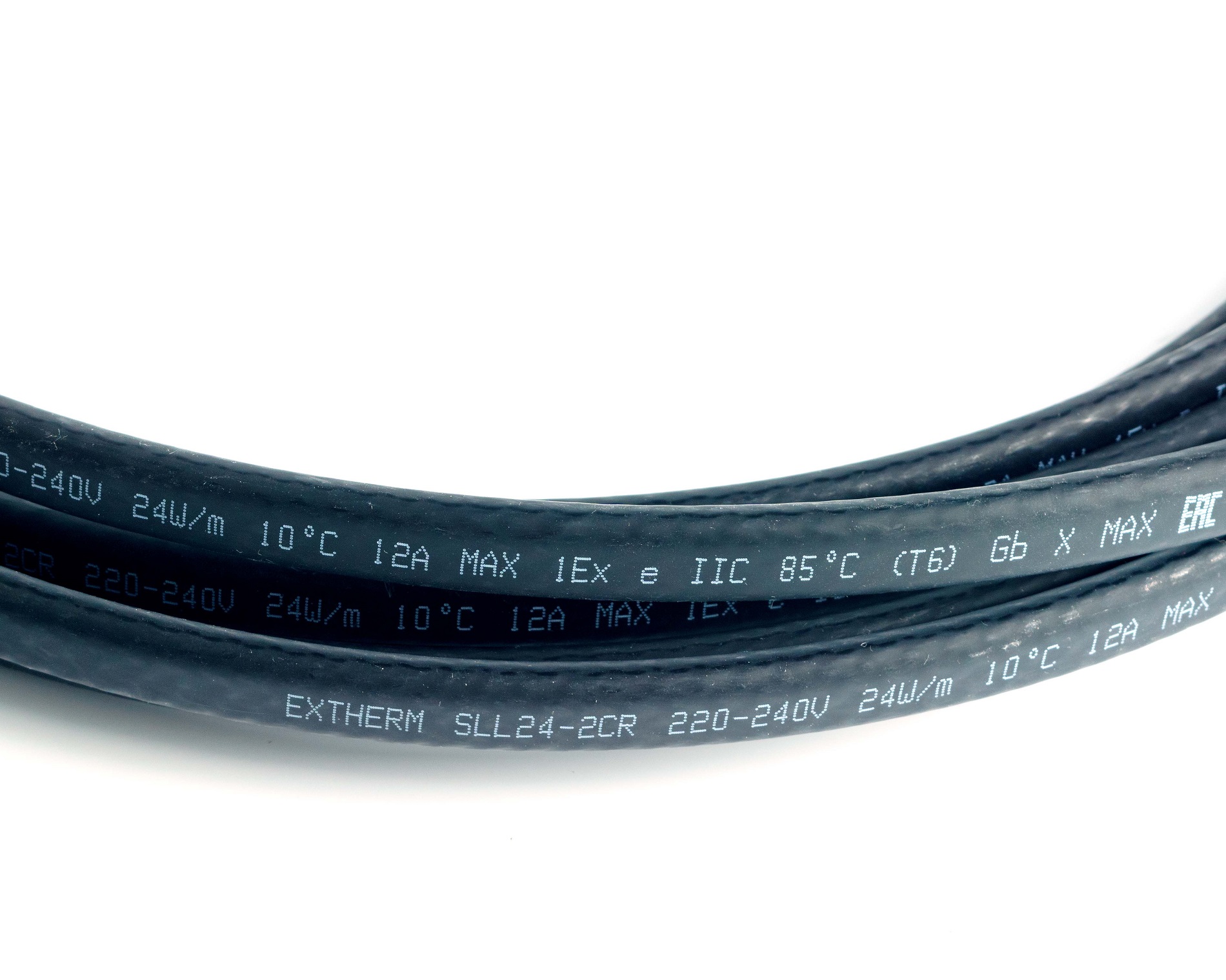 Кабель саморегулирующийся SLL30 (30вт/м) Ex, термопласт EXTHERM Extherm SLL30-2CR