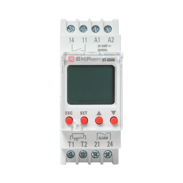 Реле температуры с дисплеем (-25....+130 С) PROxima EKF RT-820M