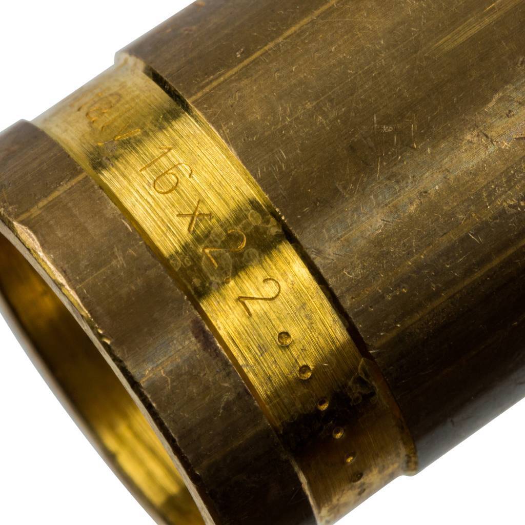 Гильза 16 аксиальная монтажная, латунная STOUT SFA-0020-000016 RG008P0UDA8DEG