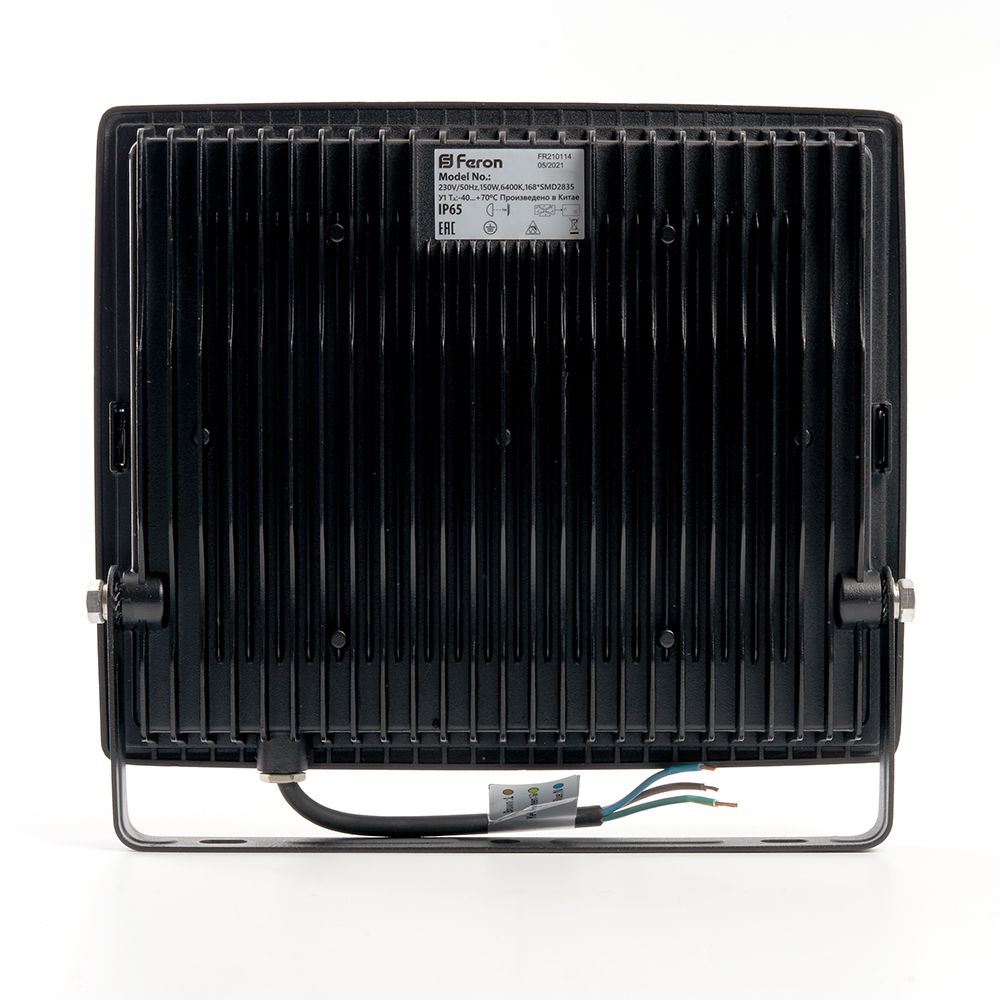 Прожектор светодиодный ДО-150w 4000К 14250Лм IP65 черный FERON LL-923 48109