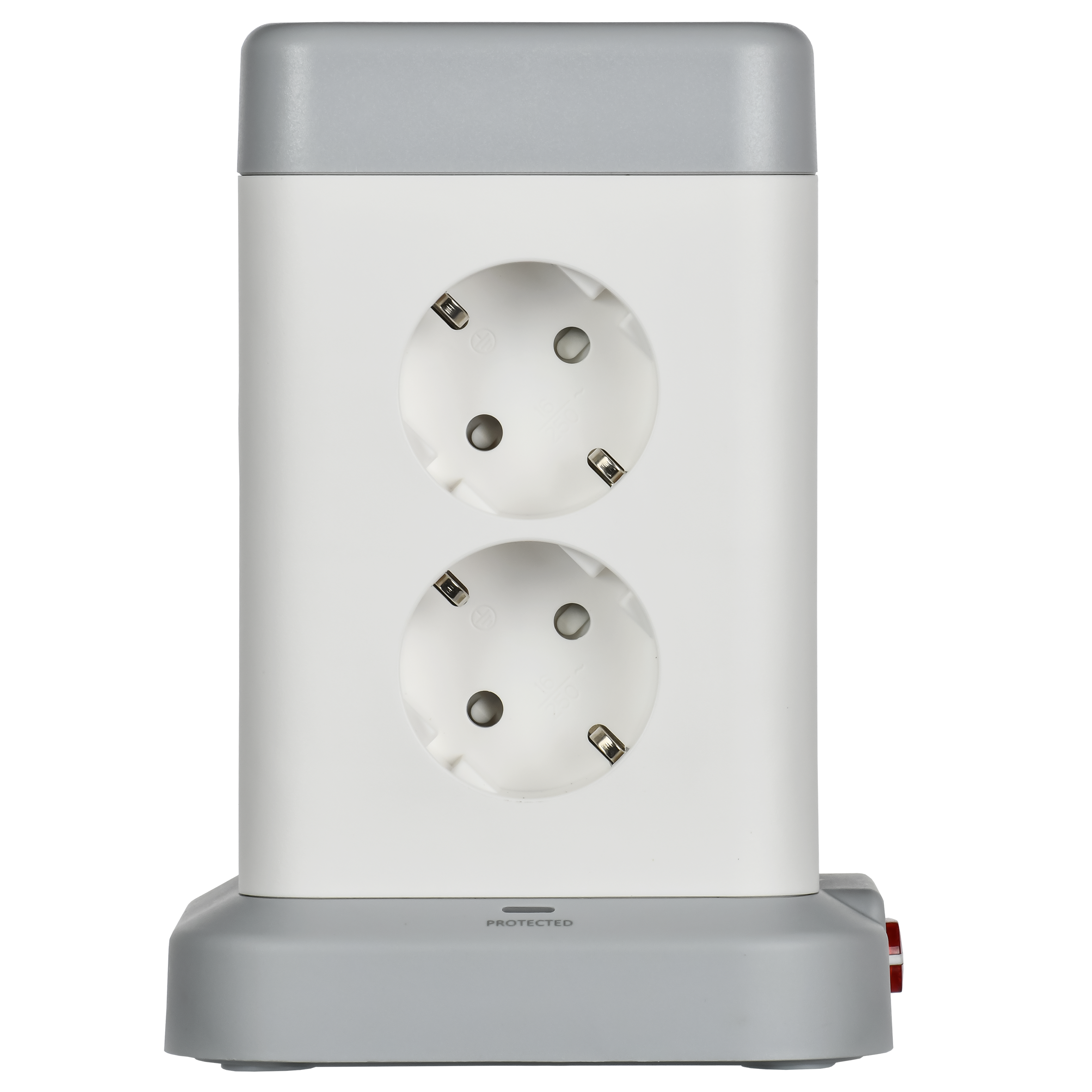 DOMINIC Удлинитель У08K 8 мест 2P+PE 1,5м 3х1,0мм2 16А/250В USB A+C 20Вт серый IEK DN-YP30-16-08-01-ZKU-K41