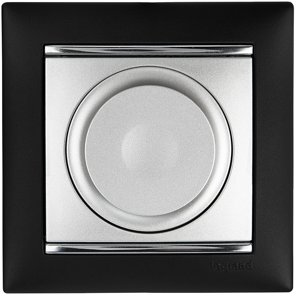 VALENA Рамка 1 пост ноктюрн/серебро Legrand/Daccord 770391