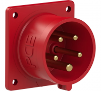 Вилка встраиваемая 32А/400V/3P+N+E/IP44 PCE 625-6 00-00002286