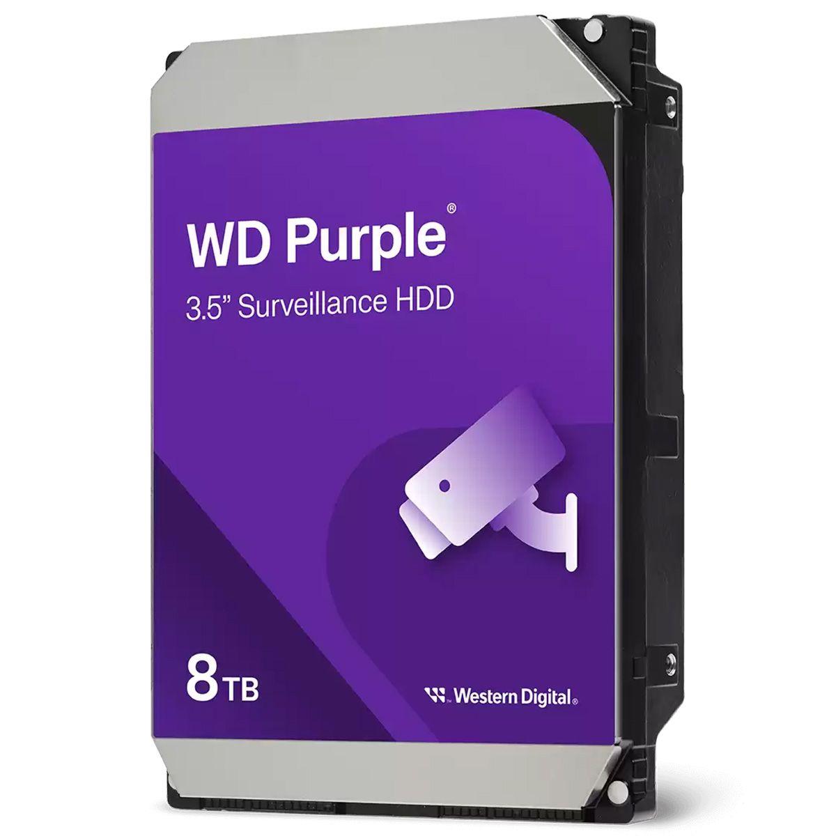 Жесткий диск 3.5'' 8 ТБ Purple, SATAIII, 5640 об/мин, 256 МБ Western Digital WD85PURZ 152437