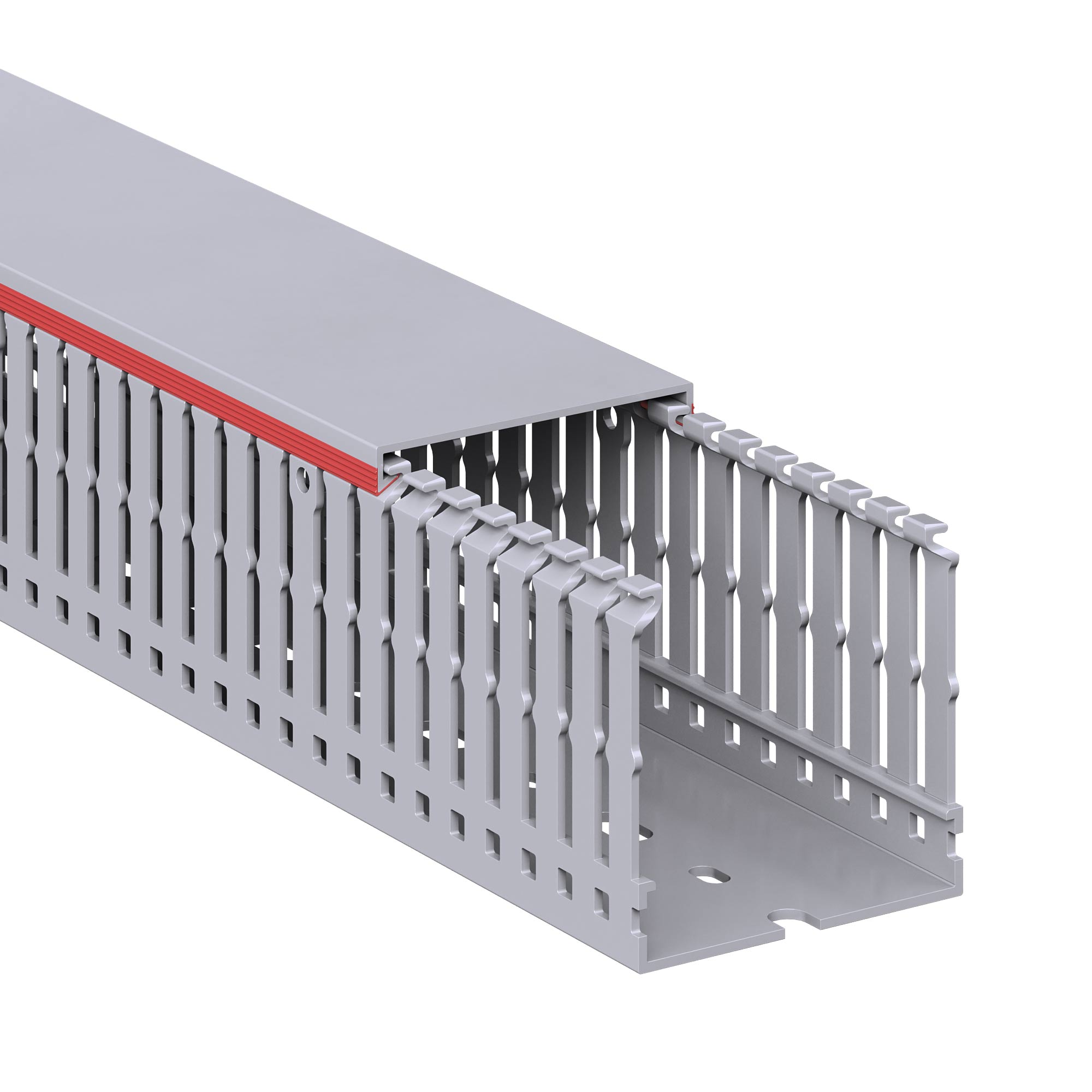 Короб перфорированный RL6 60x60 серый QUADRO DKC 01108RL