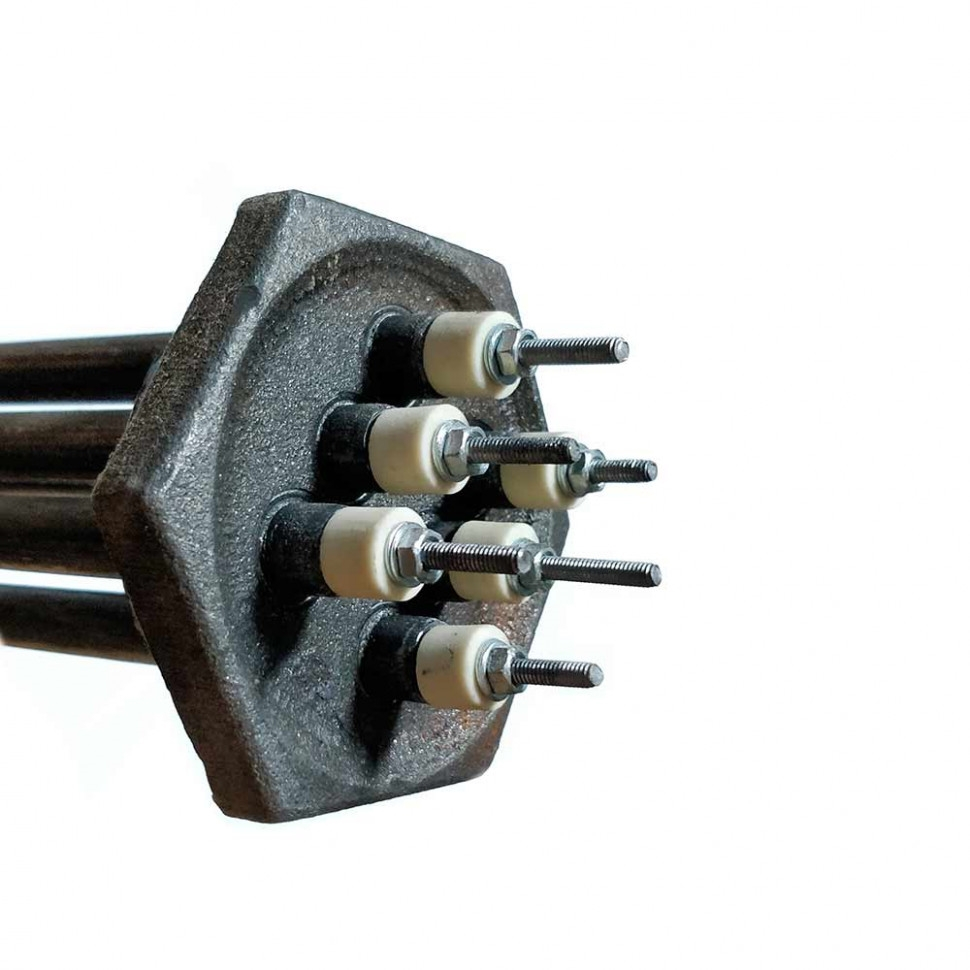 БЛОК-ТЭН RDT, 12000Вт(4000x3), черн, G2 1/2, L420мм, 220/380В ИТАТЭН 68712